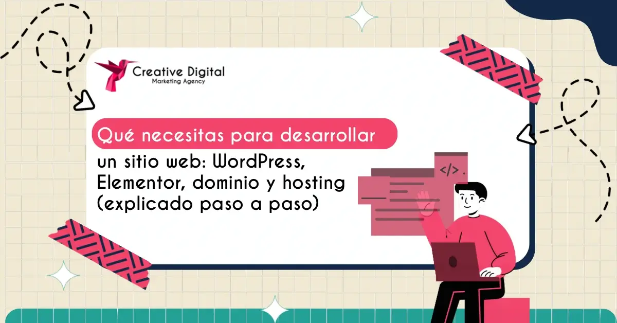 Qué necesitas para crear un sitio web con WordPress y Elementor paso a paso